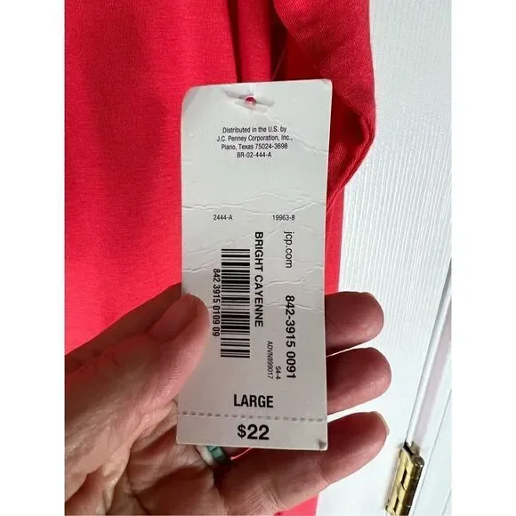 NWT Ana Womens Blouse Size L - Picture 3 of 4